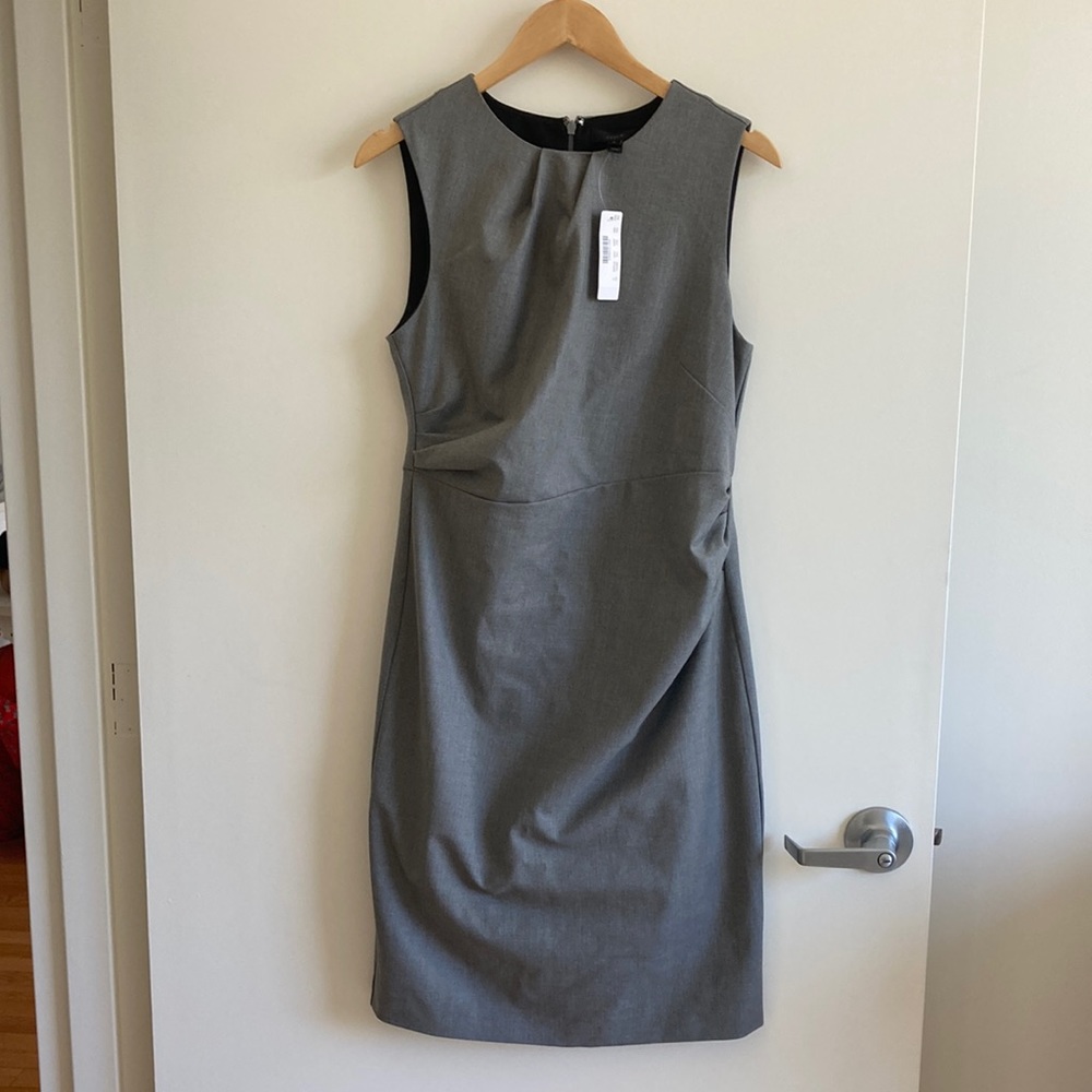 Grey J.Crew Work Dress - NWT